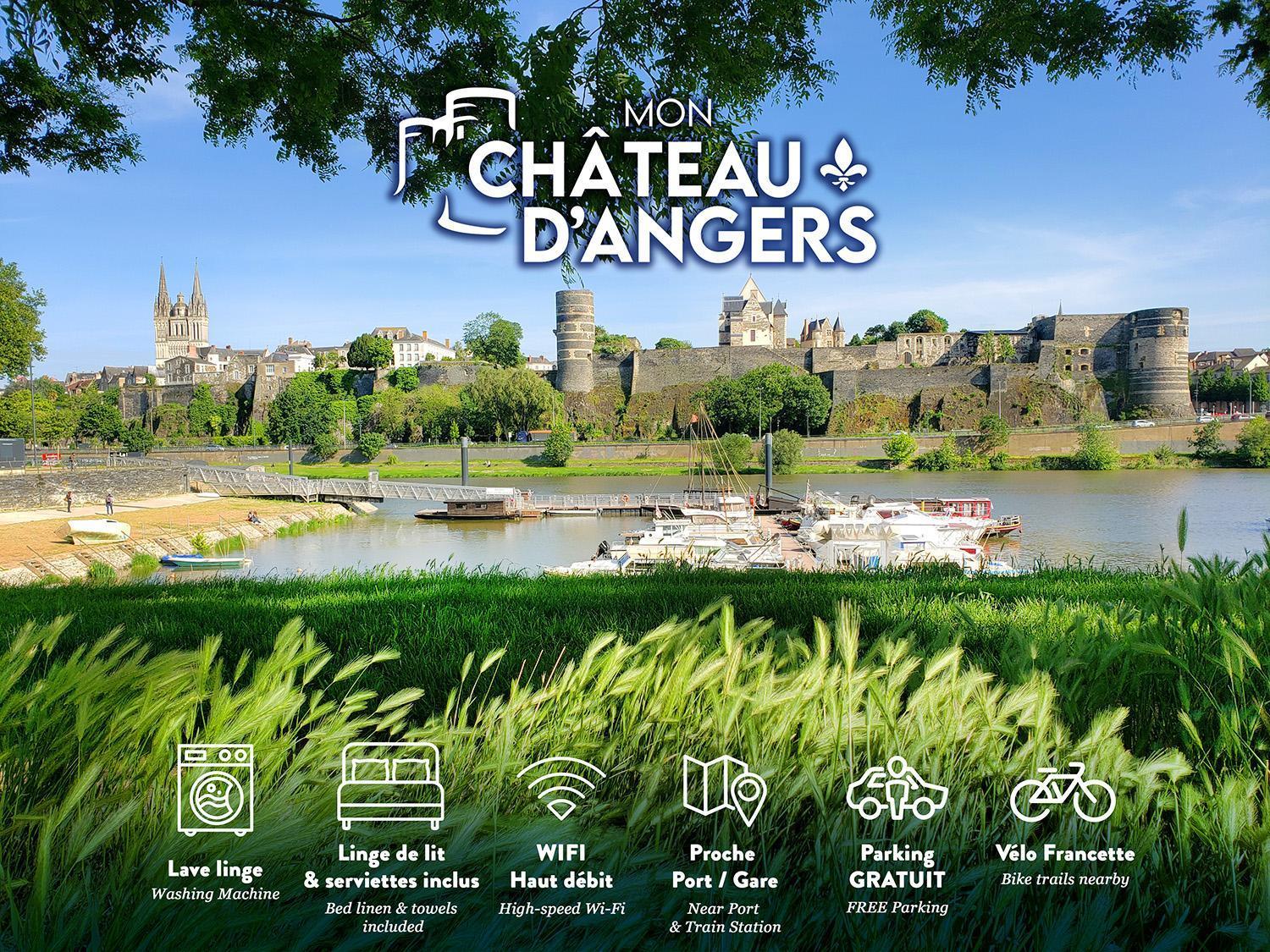 Le Chateau Angers Zewnętrze zdjęcie